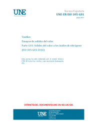 UNE-EN ISO 105-G01:2017
