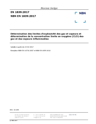 NBN EN 1839:2017