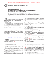 ASTM A278/A278M-01(2011)