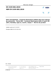 NBN EN 3155-081:2019