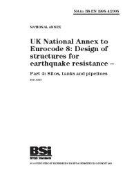 NA to BS EN 1998-4:2006 (R2013)