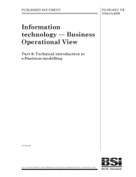 PD ISO/IEC TR 15944-6:2009