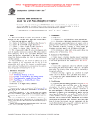 ASTM D3776/D3776M-09ae1