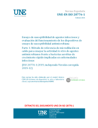 UNE-EN ISO 20776-1:2021