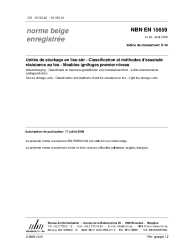 NBN EN 15659:2009