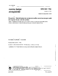 NBN ISO 1763:2003