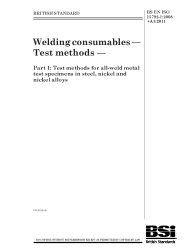 BS EN ISO 15792-1:2008+A1:2011