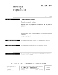 UNE-EN 14899:2007 (R2015)