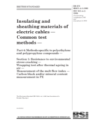 BS EN 60811-4-1:1995