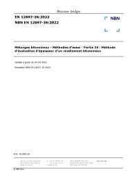 NBN EN 12697-36:2022