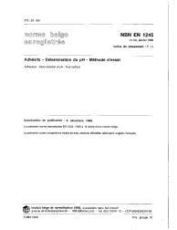 NBN EN 1245:1999