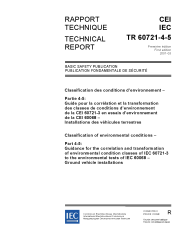 IEC TR 60721-4-5:2001