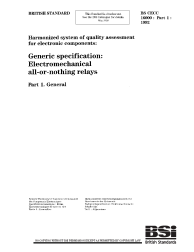 BS CECC 16000-1:1992