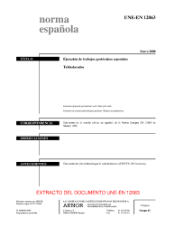 UNE-EN 12063:2000 (R2010)