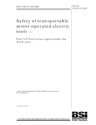 BS EN 61029-2-9:2002