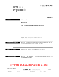 UNE-EN ISO 1942:2011