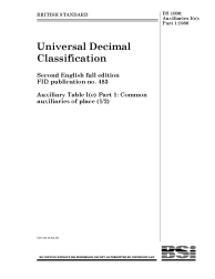 BS 1000 Auxiliaries I(e)-1:1980