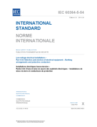 IEC 60364-5-54:2011