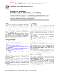 ASTM D4491-99a(2004)e1 (R1999)