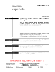 UNE-EN 60317-31:2016