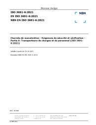 NBN EN ISO 3691-6:2021