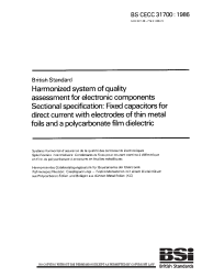 BS CECC 31700:1986