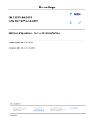 NBN EN 12255-14:2023
