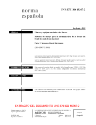 UNE-EN ISO 15367-2:2005