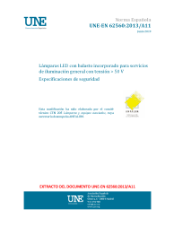 UNE-EN 62560:2013/A11:2019