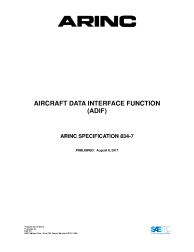 ARINC Specification 834-7:2017