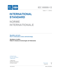 IEC 80000-13:2008
