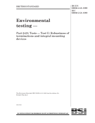 BS EN 60068-2-21:1999
