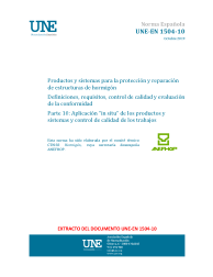 UNE-EN 1504-10:2019