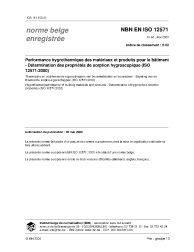 NBN EN ISO 12571:2000