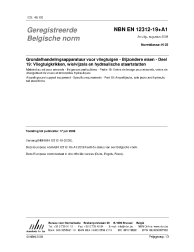 NBN EN 12312-19+A1:2009