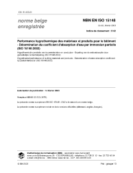 NBN EN ISO 15148:2003