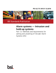 PD CLC/TS 50131-12:2016