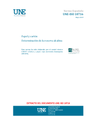 UNE-ISO 10716:2019