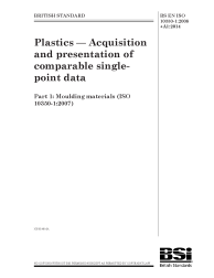 BS EN ISO 10350-1:2008+A1:2014