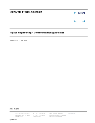 CEN/TR 17603-50:2022