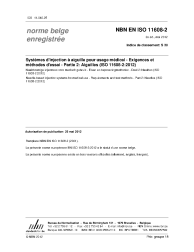 NBN EN ISO 11608-2:2012