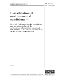 PD IEC/TR 60721-4-0:2002