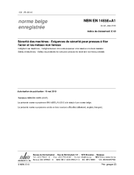 NBN EN 14656+A1:2010