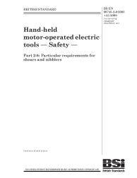 BS EN 60745-2-8:2003+A1:2009