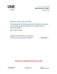 UNE-EN ISO 13807:2023