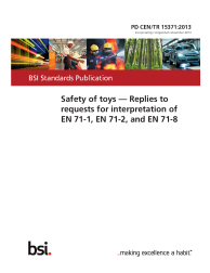 PD CEN/TR 15371:2013