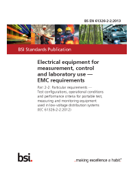 BS EN 61326-2-2:2013