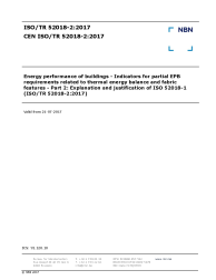CEN ISO/TR 52018-2:2017