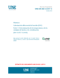 UNE-EN ISO 11357-3:2018