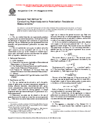 ASTM G59-97(2003) (R1997)